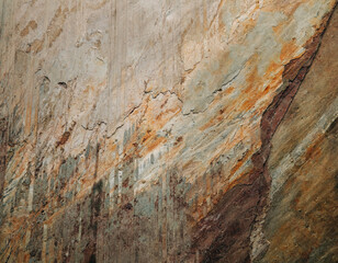 Close-up macro detail of slate tile Kathmandu style - macro shot