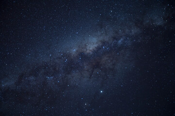 Close upped Milky Way, captured in Australia. Space background with stars. 
