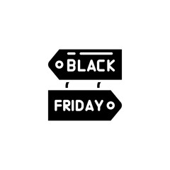 Sign icon. Simple vector black friday icons for ui and ux, website or mobile application