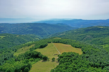 aerial view of landscape