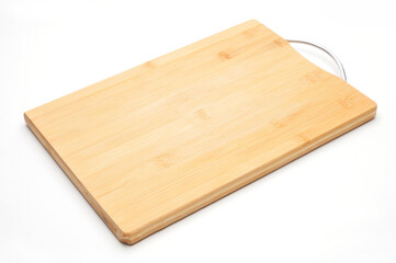 Board for cutting vegetables, fruits, meat on a white background