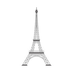 France eiffel tower vector design