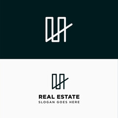 Simple and Modern Real Estate Logo Template for your Business