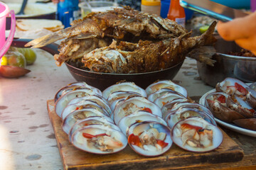 June 5, 2020, La Paz, Mexico, fish and seafood are the most normal in a meal in the Mexican Pacific.