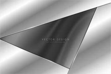  Abstract background luxury of gray metallic modern design.	