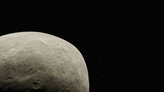 space background, beautiful planet in far space, space background for design, outer space, planets in science fiction, exo-planet, earth-like planet