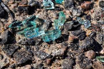 glass from the car