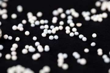 a broken medicine capsule