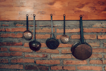 old kitchen utensils