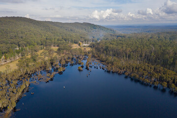 Mountain Lagoon in Wollemi National Park in regional New South Wales