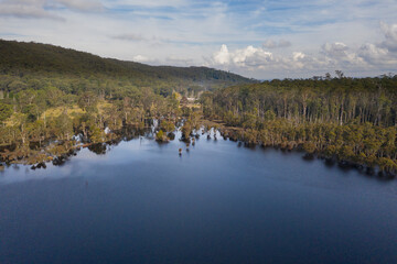 Mountain Lagoon in Wollemi National Park in regional New South Wales