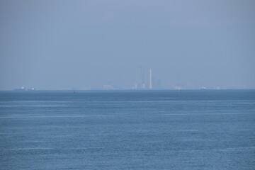 The view of Osaka bay 