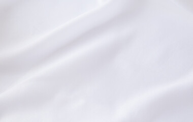 Plakat white fabric texture background,crumpled fabric background