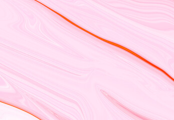 Marble rock texture pink ink pattern liquid swirl paint white that is Illustration background for do ceramic counter tile silver gray that is abstract waves skin wall luxurious art ideas concept.
