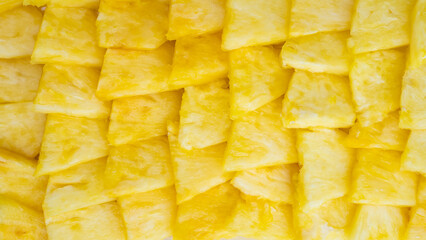 パイナップルスライスの背景