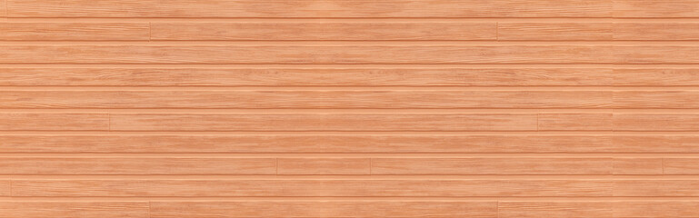Panorama of Brown wood table texture and background.