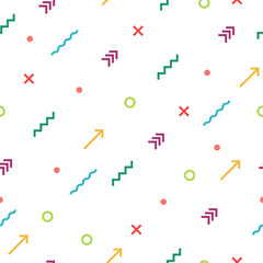 Geometric seamless pattern. Abstract background template design. Applicable for Fabric Print, Cover, Paper, wallpaper. Vector Eps10.