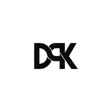 dpk letter original monogram logo design