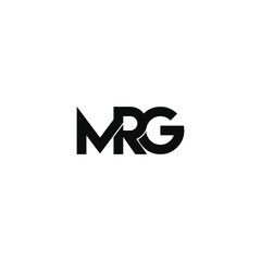 mrg letter original monogram logo design
