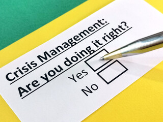 Obraz premium Questionnaire about marketing.