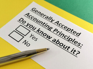 Obraz premium Questionnaire about marketing.