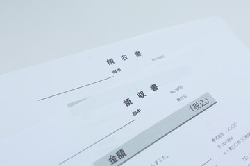 領収書 デスク
