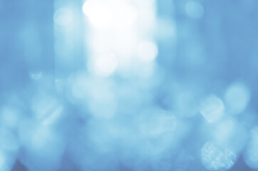 blue bokeh abstract background