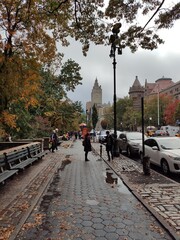 New York / Central Park / Manhattan / Autumn / Sun / Sunset / Street / eua / travel / happy / Building / skyline / people / lights