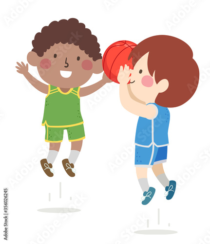 Kids Boys Play Basketball Shoot Illustration Wall Mural Wallpaper Murals Bnp Design Studio Kids Boys Play Basketball Shoot Illustration Wall Mural Wallpaper Murals Bnp Design Studio