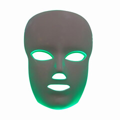 Cosmetic mask. Mask for skin care. Cosmetic equipment. Isolated image.