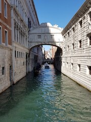 Obraz premium travel and tourism in Venice, Italy in autumn season