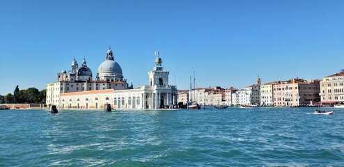 travel and tourism in Venice, Italy in autumn season