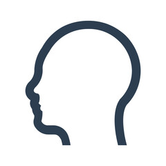 Human head icon