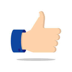 Like icons. Thumbs up. Like Symbol Illustration Vector