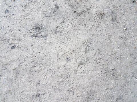 Foot Prints In The Dirt