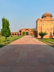 An old structure from Mughal emperor time in State Punjab, India.