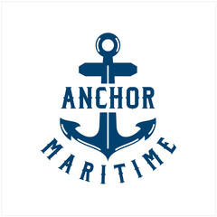 Vintage Retro Stamp logo design for boat ship navy nautical transport