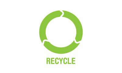 Vector illustration of recycle mark：リサイクルマークのベクターイラスト