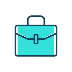 Briefcase icon vector