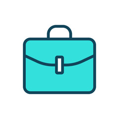 Briefcase icon vector