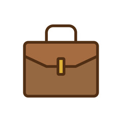 Briefcase icon vector
