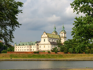 Fototapeta na wymiar St. Stanislaus Church and Pauline monastery at Skalka, Krakow, Poland