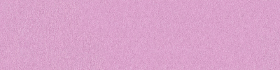 Handmade pink felt close-up. Panoramic seamless texture, pattern