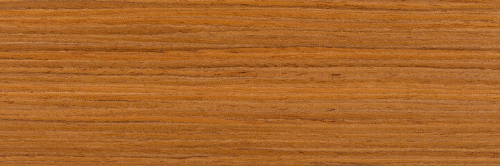 Natural brown teak veneer background for new exterior view. Natural wood texture, pattern of a long...