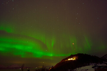 Northern Lights over Bødo Norway in February 2020
