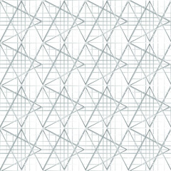 Flash Star Texture Seamless Pattern. Vector Abstract Elegant white and grey Background. Art style can be used in cover design, book design, poster, cd cover, flyer, website. Vector.