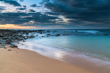 Calm Seas Early Morning Seascape