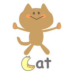 アルファベットカードC