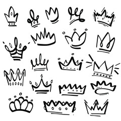 Doodle crown set	

