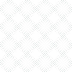 Round Abstract Repeat Seamless Pattern. Circle White abstract seamless geometric background. Art style can be used in cover design, book design, poster, cd cover, flyer, website. Vector.